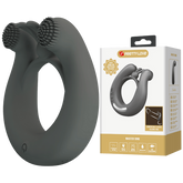 Pretty Love Master Ring Dahlia Vibrating Dick Ring Grey Vibrating Cock Rings